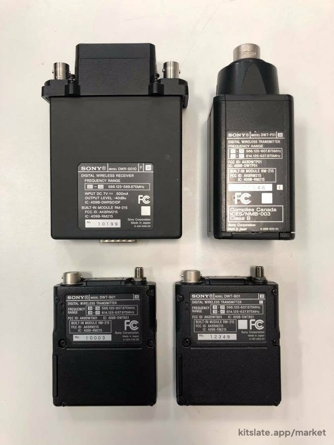 Sony Dual Channel Digital Wireless Kit — used other for sale in Los Angeles, CA, United States