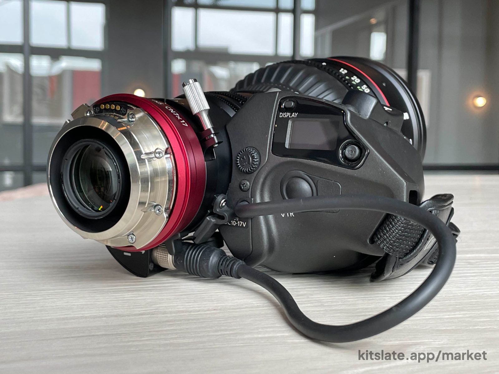 Canon Cn7 Cine Lens - Cx17 KAS S Cine-Servo 17-120mm T2.95 (PL Mount) — used other for sale in New York, NY, United States