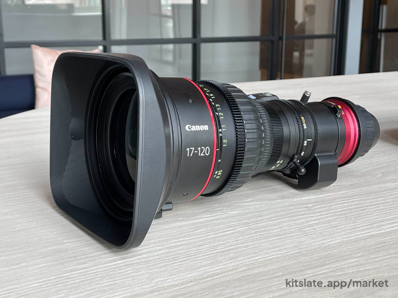 Canon Cn7 Cine Lens - Cx17 KAS S Cine-Servo 17-120mm T2.95 (PL Mount) — used other for sale in New York, NY, United States